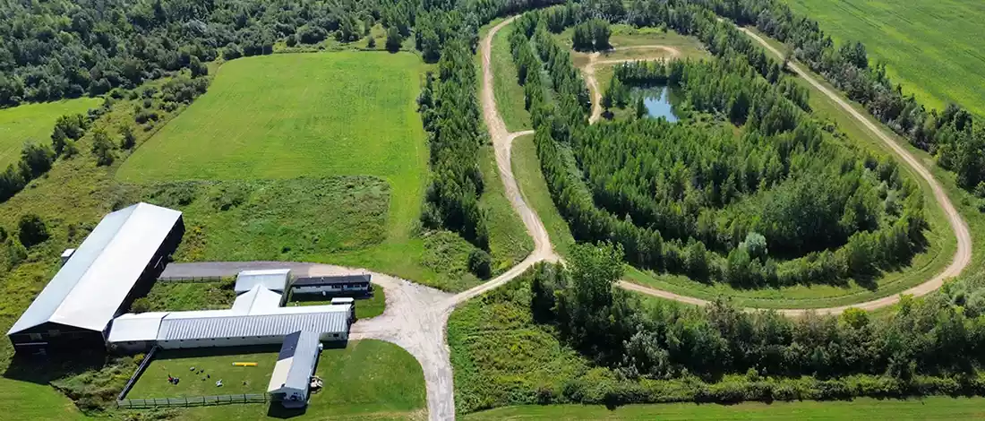 Overview of the Good Life ranch